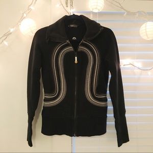 Lululemon Zip-Up Black Jacket Size 6